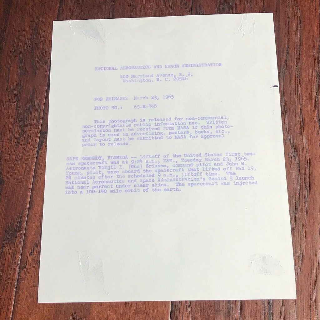 Gus Grissom * JSA * Scarce GEMINI 3 Rocket AUTOGRAPH Photo SIGNED * Apollo 1