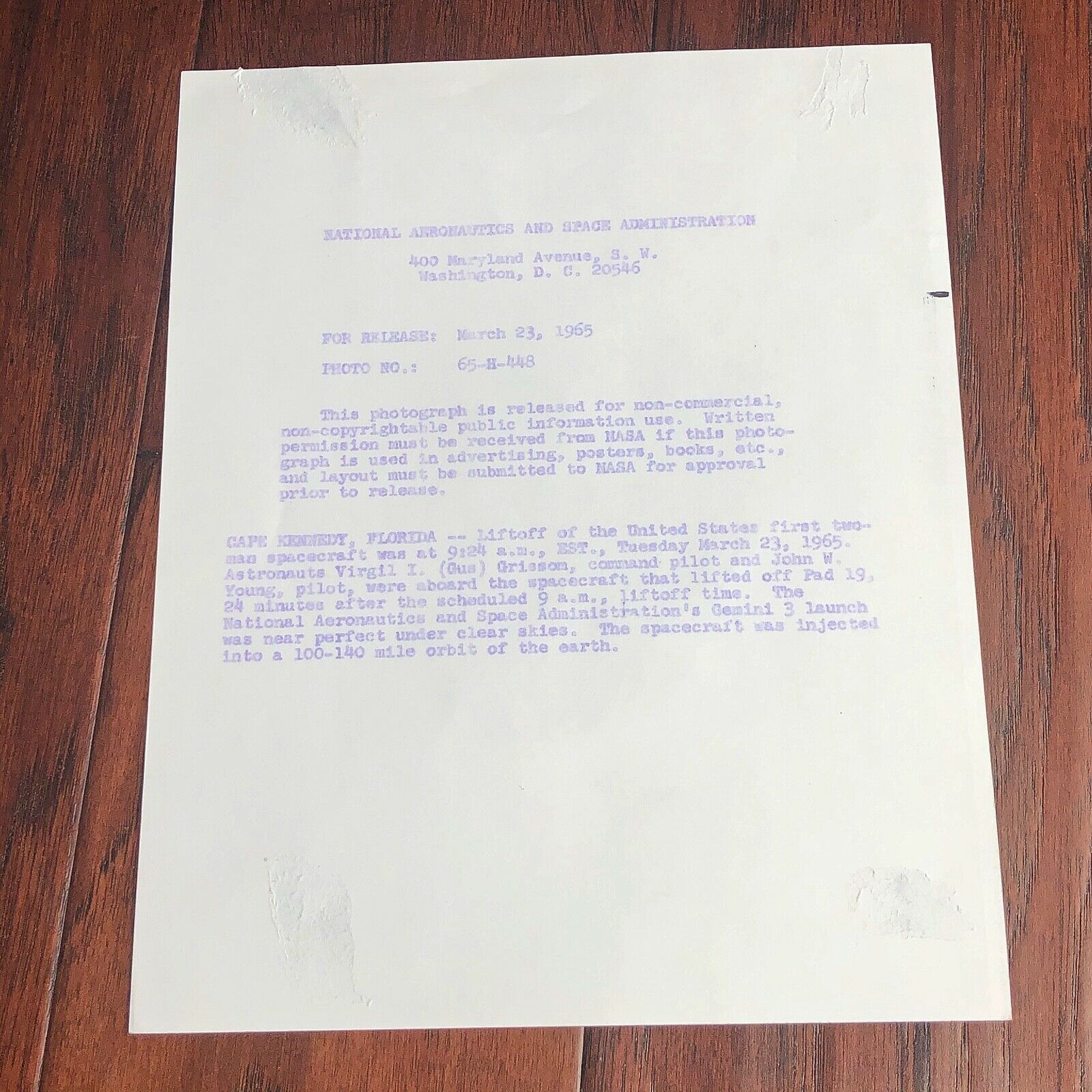 Gus Grissom * JSA * Scarce GEMINI 3 Rocket AUTOGRAPH Photo SIGNED * Apollo 1