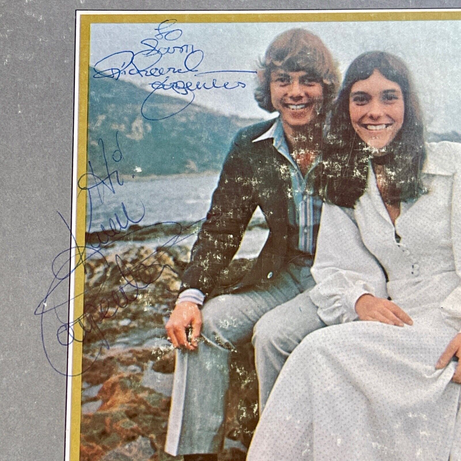 CARPENTERS * JSA * Karen & Richard AUTOGRAPH "Close To You" Album SIGNED LP