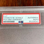 CHARLES M SCHULZ * PSA * Autograph CHARLIE BROWN "Peanuts Party" Signed * SNOOPY