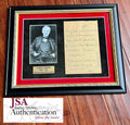 THOMAS EDISON * JSA LOA * Handwritten Autograph Letter Signed Hiring Salesman