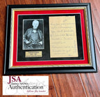 THOMAS EDISON * JSA LOA * Handwritten Autograph Letter Signed Hiring Salesman