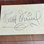 WALT DISNEY * PSA/DNA Slab * Autograph Album Page Signed Excellent Provenance-