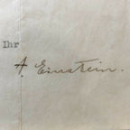 ALBERT EINSTEIN * JSA LOA * Autograph Letter Signed While Fleeing Nazi Germany