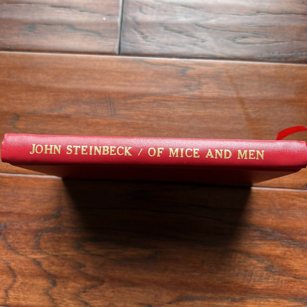 JOHN STEINBECK * JSA LOA * Hand-Signed Copy Of Mice And Men Autograph