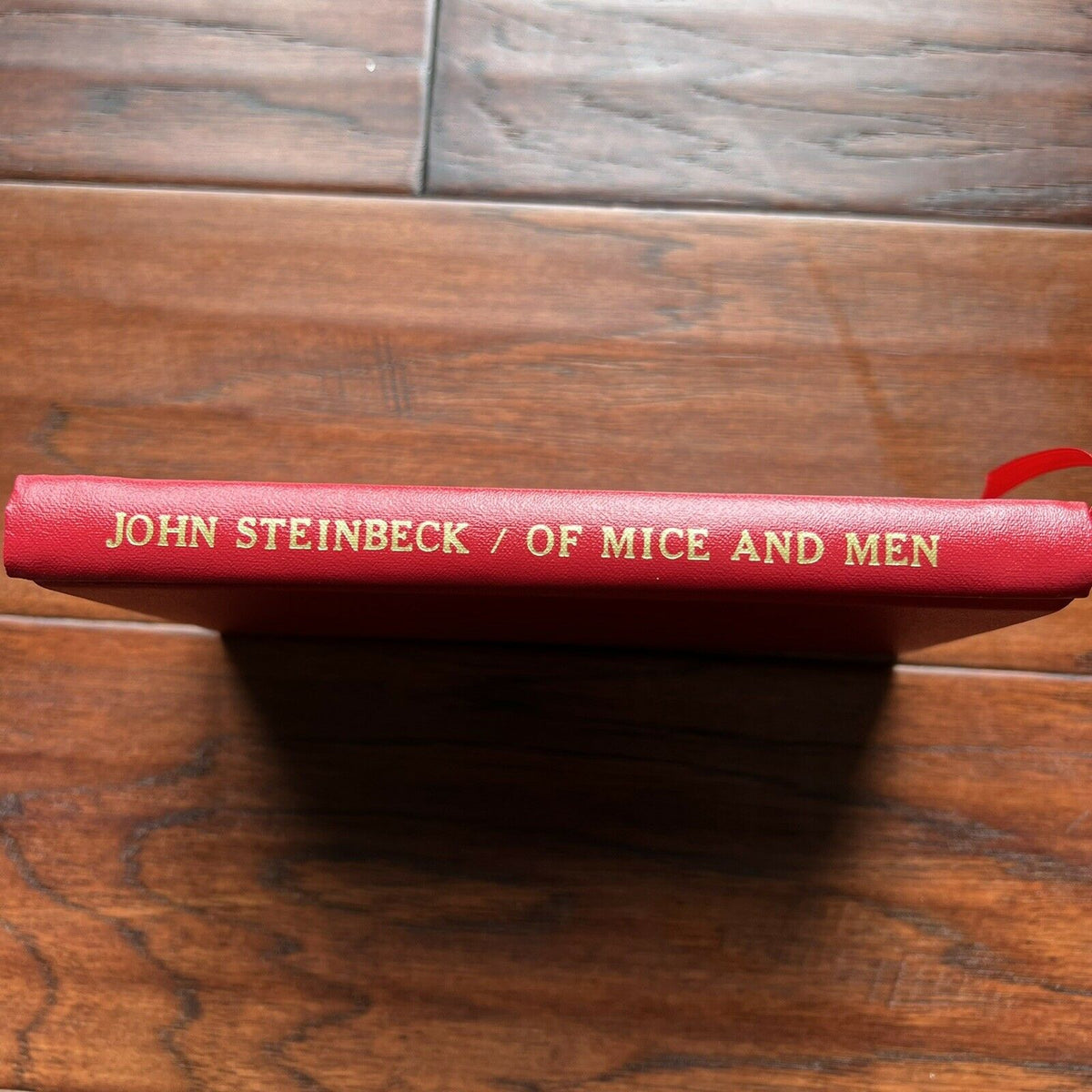 JOHN STEINBECK * JSA LOA * Hand-Signed Copy Of Mice And Men Autograph