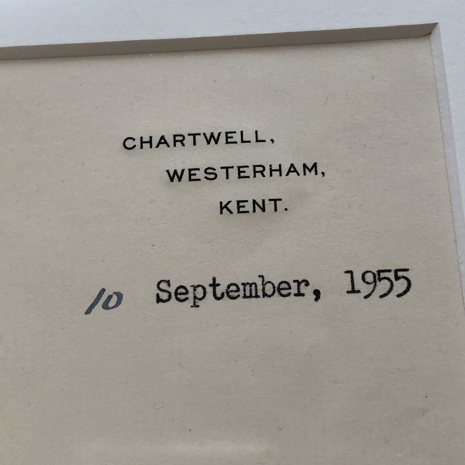 WINSTON S CHURCHILL * JSA LOA * Signed Letter Re: Military Battle Autograph *