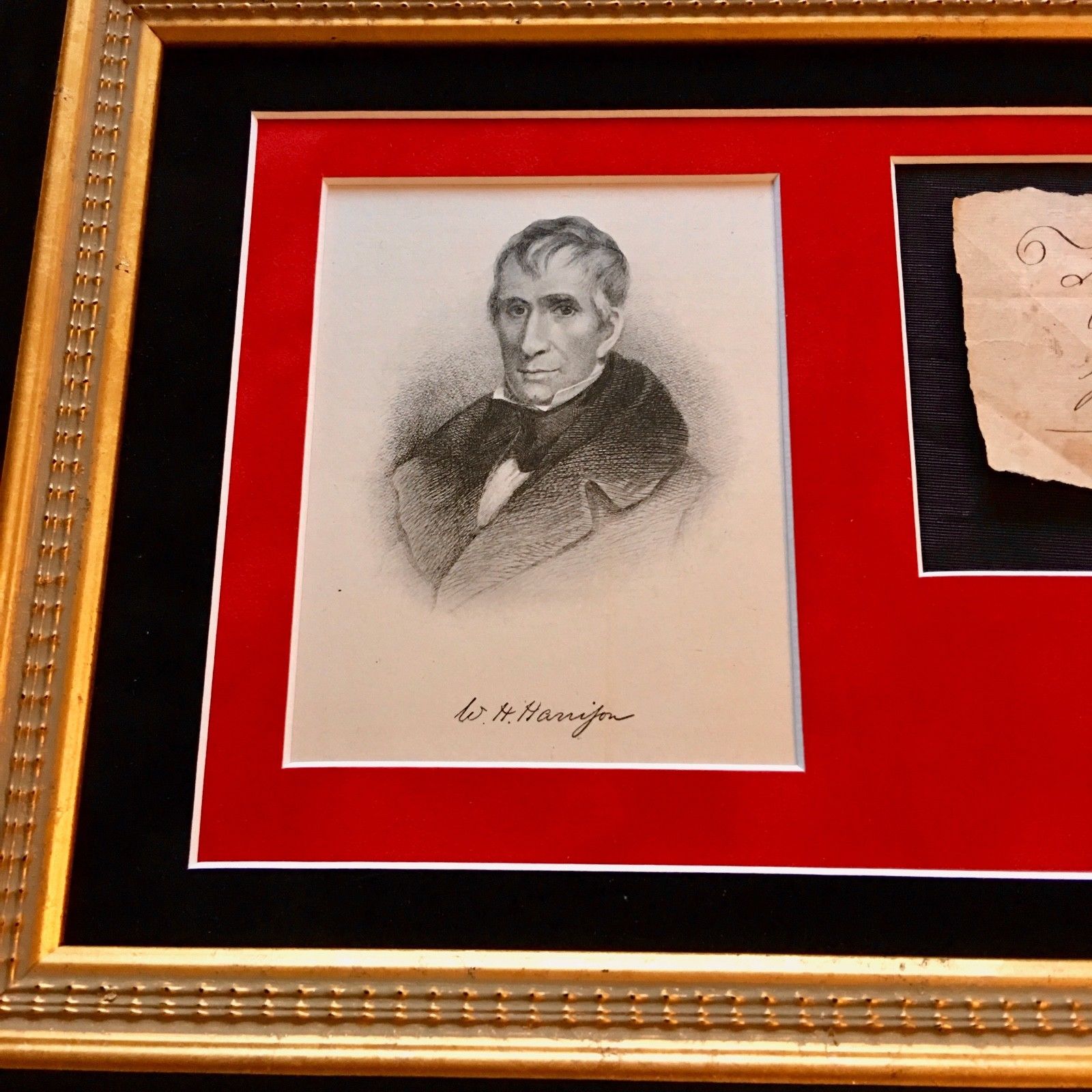 WILLIAM HENRY HARRISON * PSA/DNA * Rare AUTOGRAPH Whiskey Receipt SIGNED
