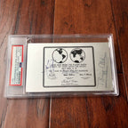 APOLLO 11 * PSA/DNA * Crew Signed Came In Peace Plaque Autograph Neil Armstrong