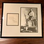 ERNEST HEMINGWAY * JSA LOA * Handwritten Autograph Note Signed * Book Author