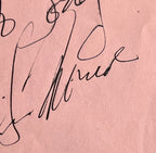 MARILYN MONROE * PSA/DNA * Authentic AUTOGRAPH Album Page SIGNED * Signature