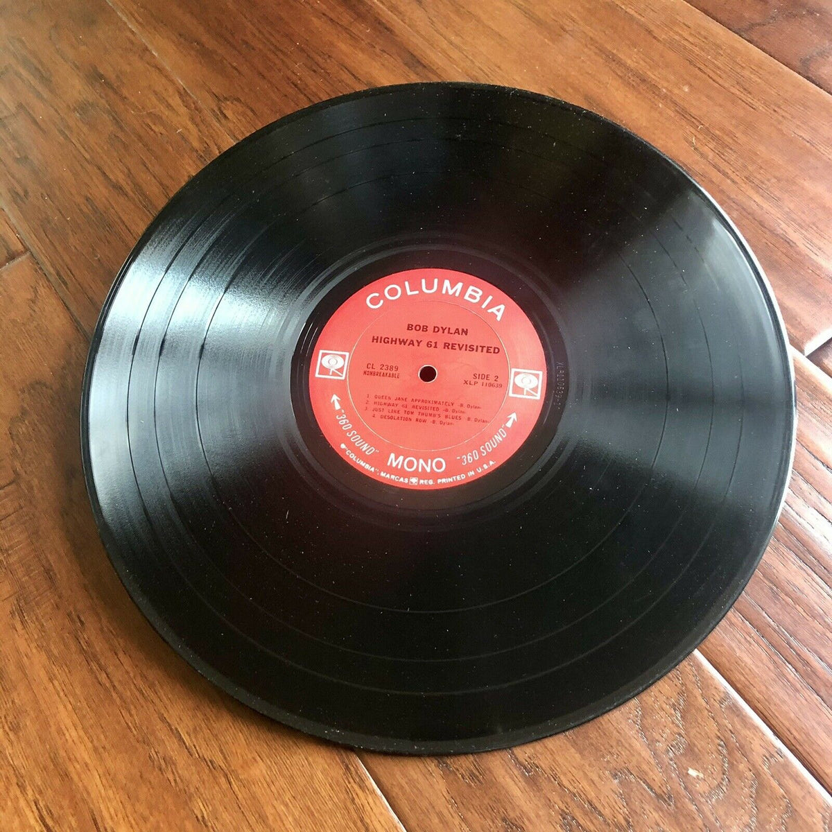 BOB DYLAN * JSA LOA * Autograph Highway 61 Revisited Signed Record Album