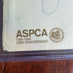 WALT DISNEY * Beckett BAS * Huge 7.5” ASPCA Autograph Envelope Signed Signature