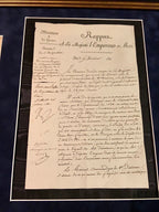 NAPOLEON BONAPARTE * AUTOGRAPH Signed at SAINT CLOUD * 1811 * re: Army Deserters