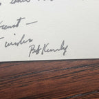 ROBERT F. KENNEDY * JSA * Handwritten Letter Signed As Attorney General Re: JFK