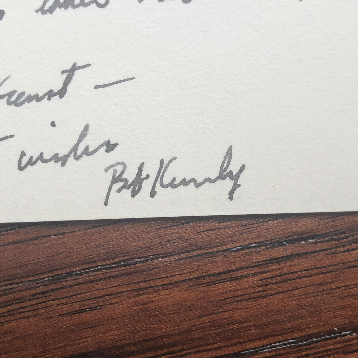 ROBERT F. KENNEDY * JSA * Handwritten Letter Signed As Attorney General Re: JFK
