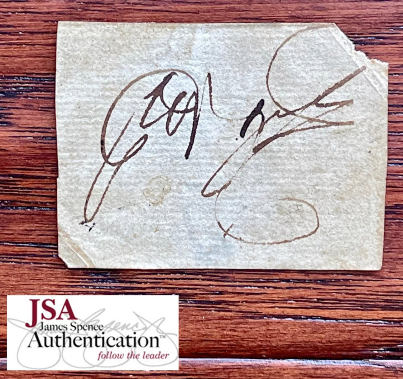 KING GEORGE III  * JSA * "Mad" Cut Signature AUTOGRAPH Signed