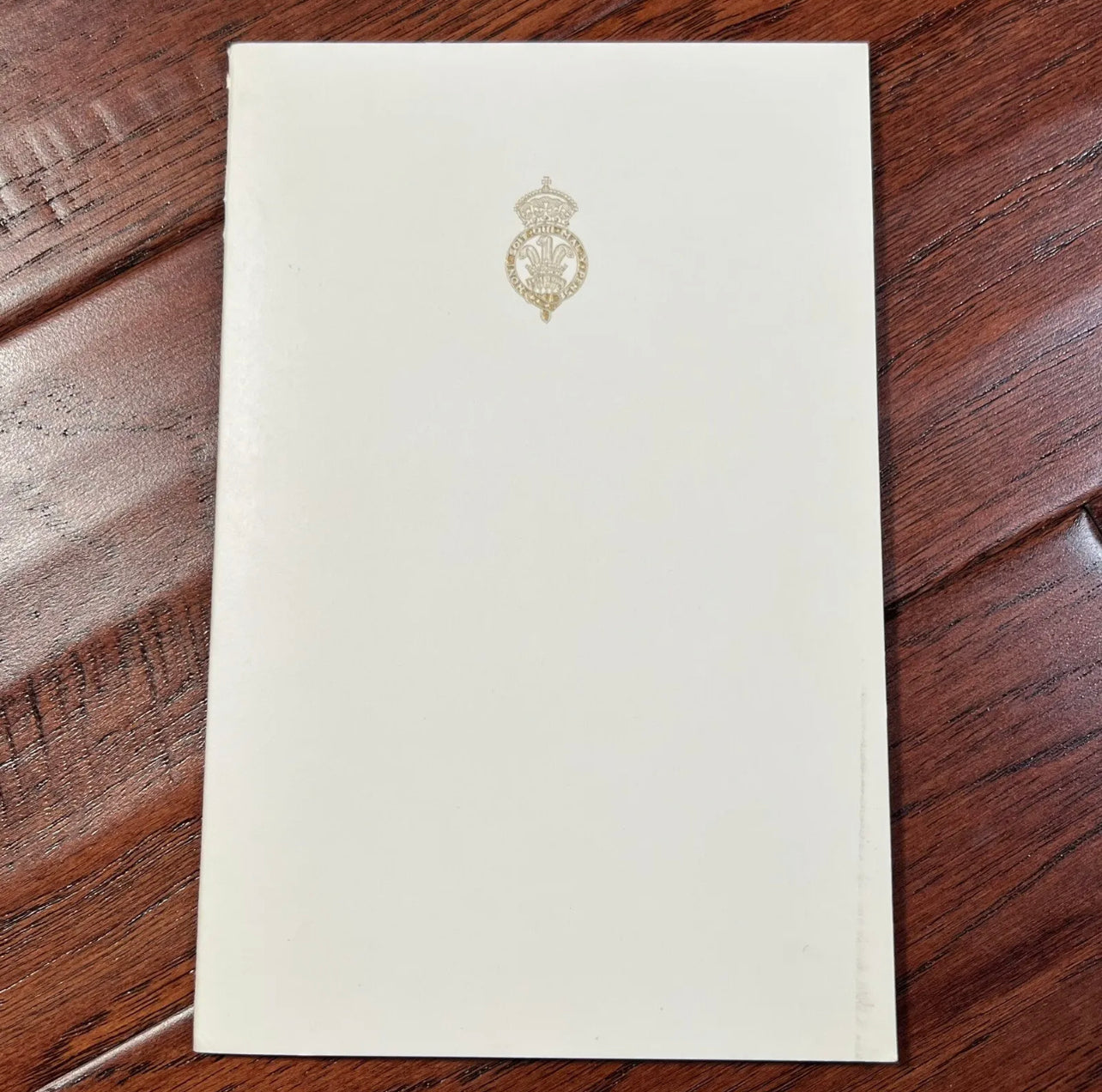 KING CHARLES III * PSA/DNA * Signed 1978 Christmas Card Autograph * Prince