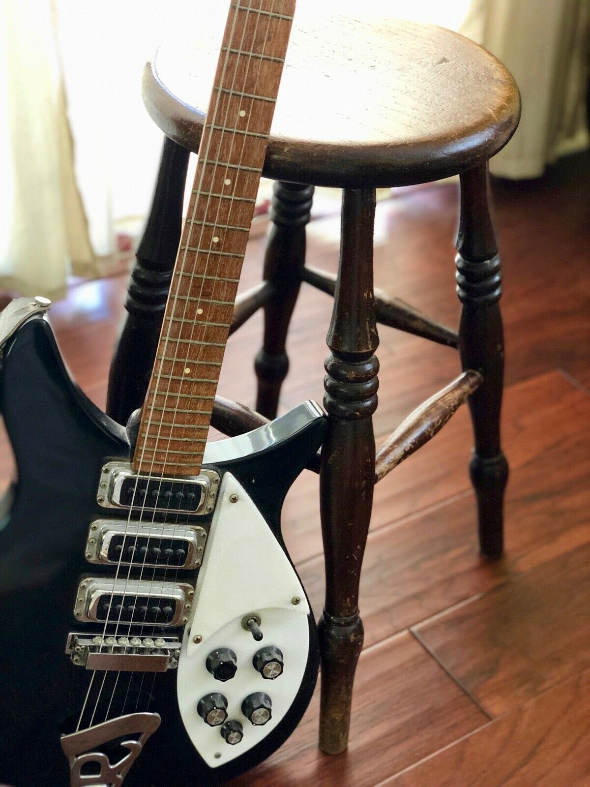 JOHN LENNON * BEATLES Personally Owned KENWOOD Estate Barstool * TRACKS COA