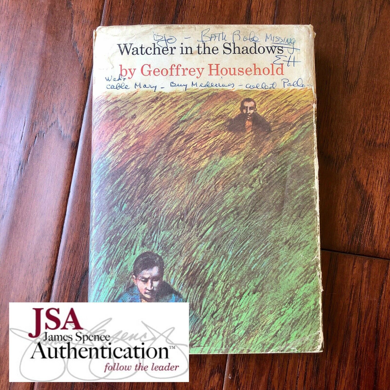 ERNEST HEMINGWAY * JSA LOA * Owned Signed & Annotated Book from his Library *