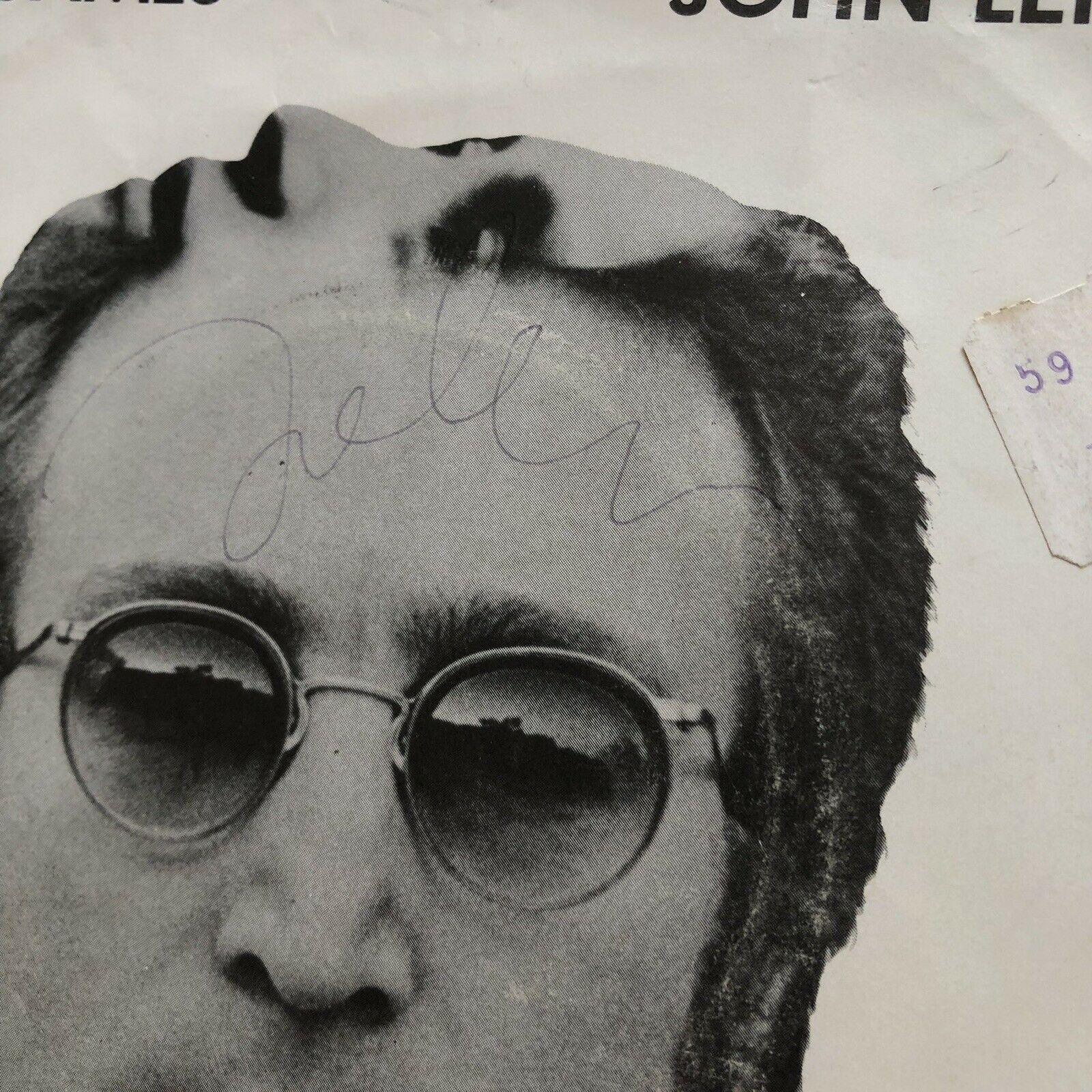 JOHN LENNON * JSA LOA * Autograph Mind Games LP Signed * The Beatles