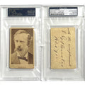 GEORGE CUSTER * PSA * Autograph CDV Photo Signed 3 Months Before Little Big Horn