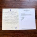 BOB DYLAN * Autograph Signed Handwritten Lyrics Mr Tambourine Man * From Manager