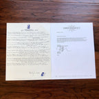BOB DYLAN * Autograph Signed Handwritten Lyrics Mr Tambourine Man * From Manager