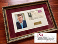 JOHN F. KENNEDY * JSA COA * Scarce "USS Mass" AUTOGRAPH Signed * President