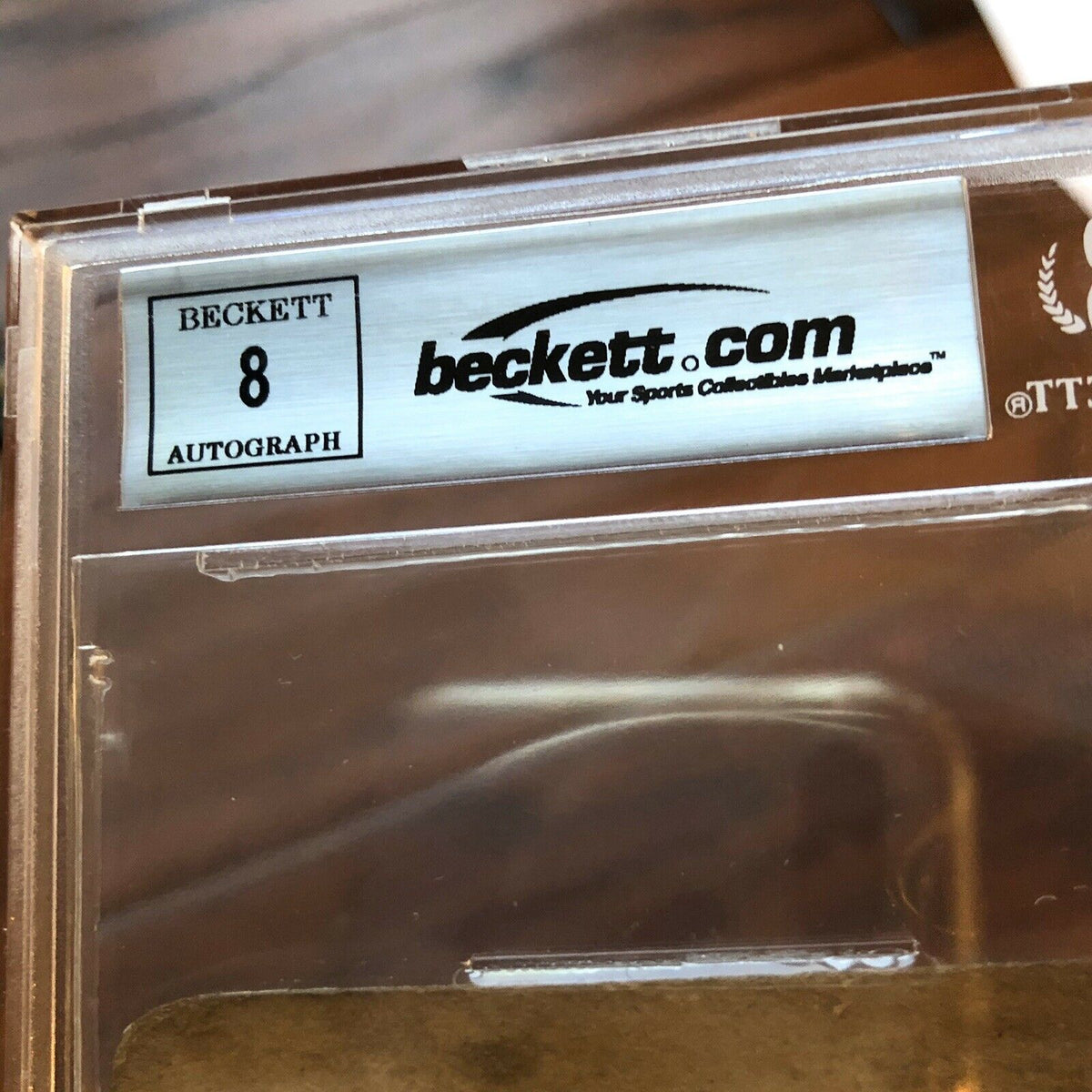 ALEXANDER HAMILTON * BAS Beckett LOA * Autograph Free Frank Signed Slabbed NM 8