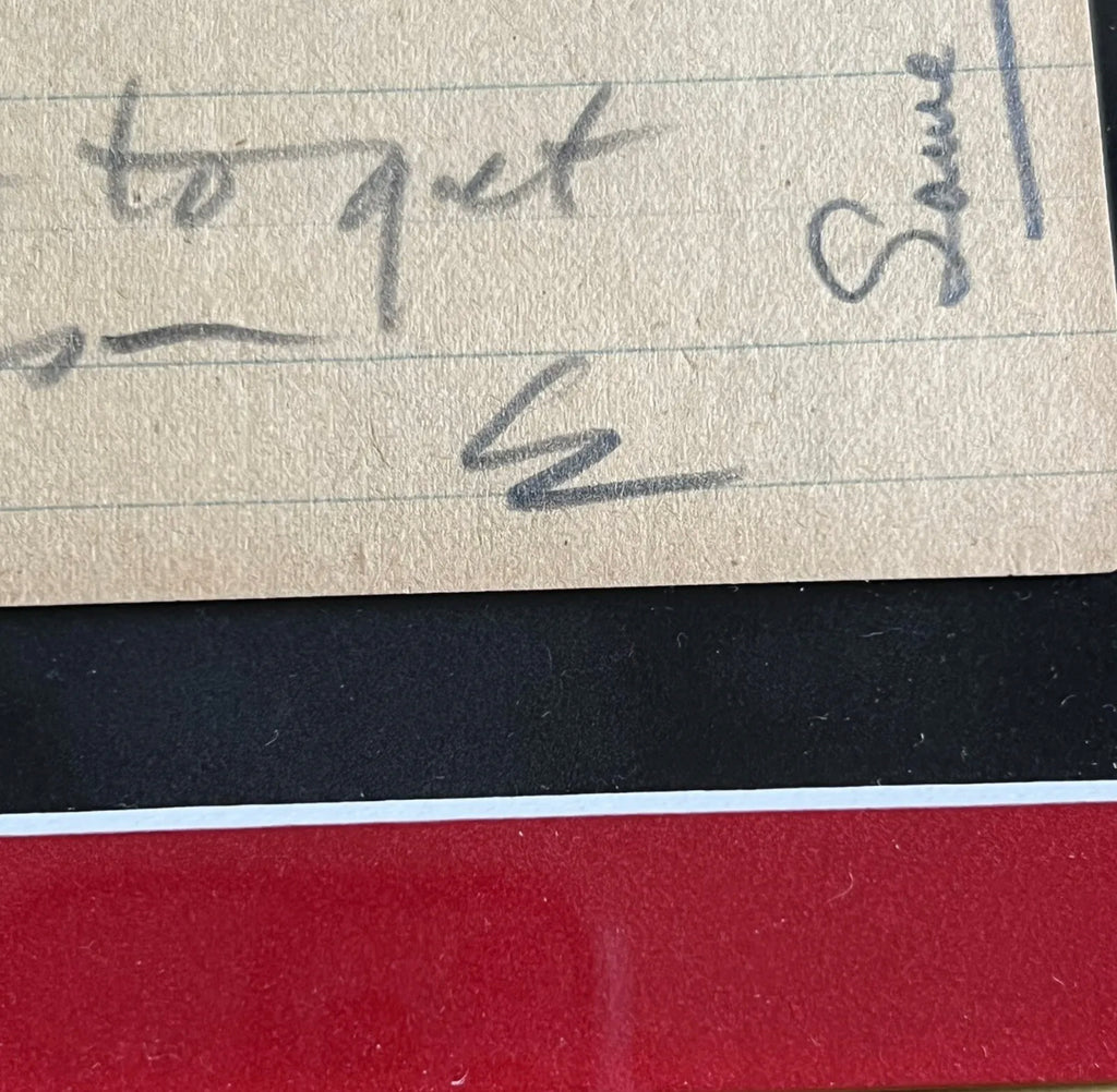 THOMAS EDISON * JSA LOA * Handwritten Autograph Letter Signed Hiring Salesman