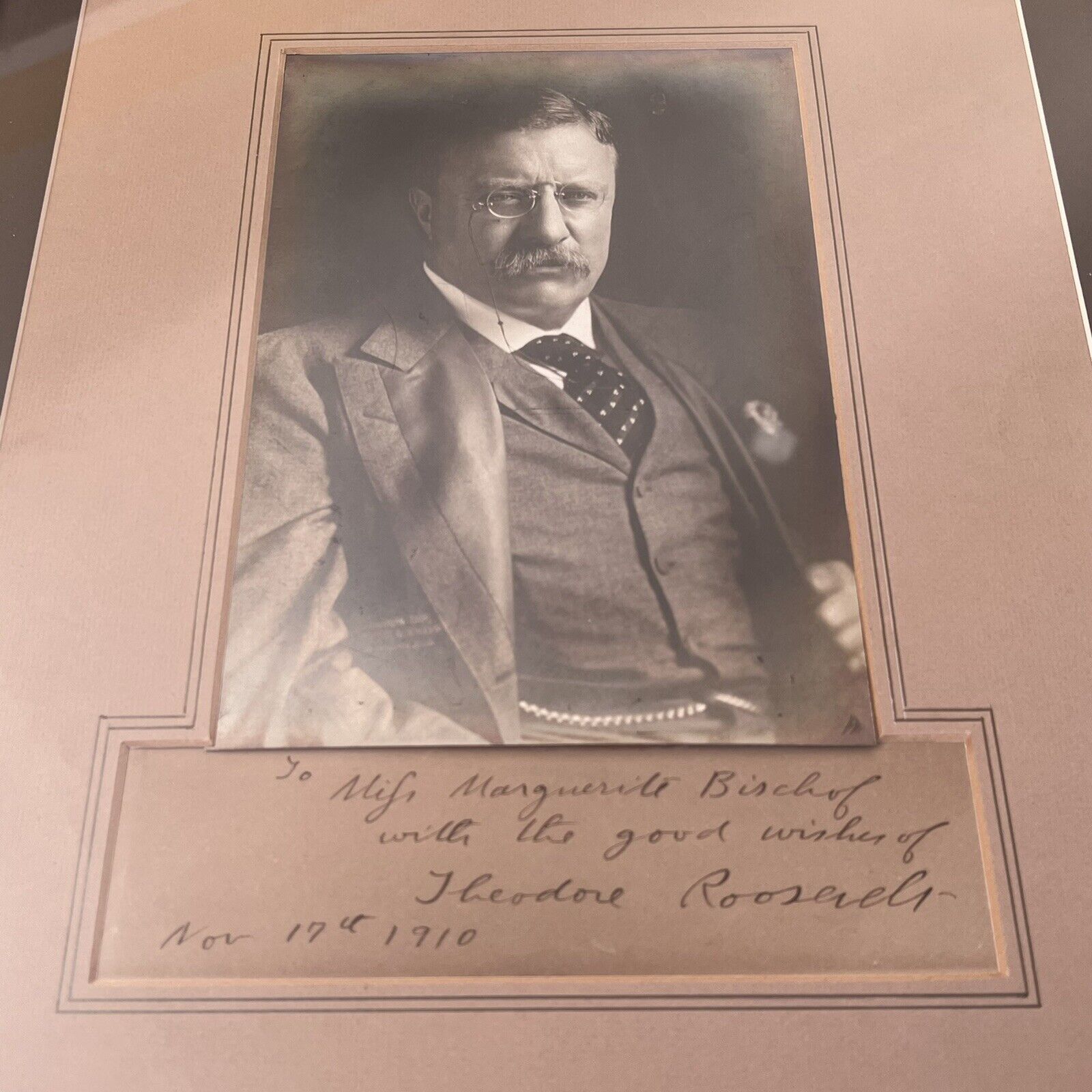 THEODORE ROOSEVELT * JSA LOA * Signed XXL 15x18 Portrait Photo Autograph