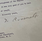 THEODORE ROOSEVELT * PSA/DNA Slabbed * OUTLOOK Autograph Letter Signed