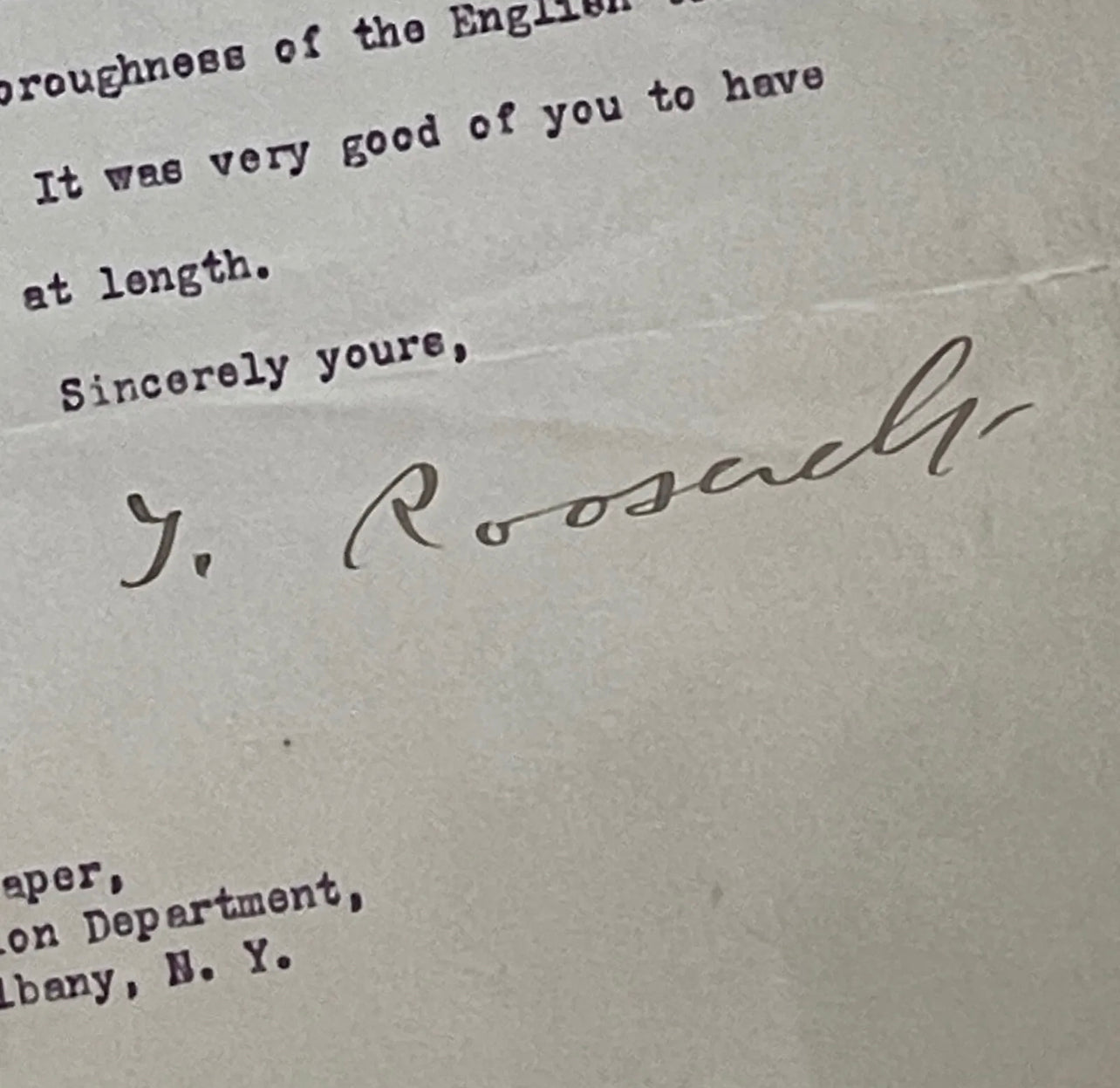 THEODORE ROOSEVELT * PSA/DNA Slabbed * OUTLOOK Autograph Letter Signed