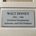 WALT DISNEY * JSA LOA Phil Sears * Original Autograph Signature Signed *