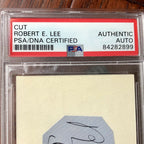 ROBERT E. LEE * PSA/DNA Slabbed * Signed Autograph Handwritten Rank as General *