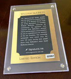 WILLIAM McKINLEY * AUTOGRAPH Cut Signed * McKinley Family Collection COA