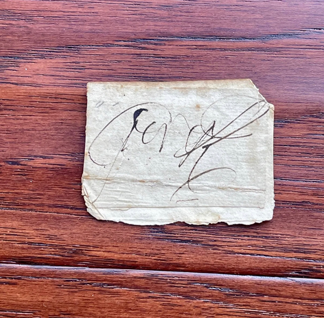 KING GEORGE III  * JSA * "Mad" AUTOGRAPH Cut Signature SIGNED