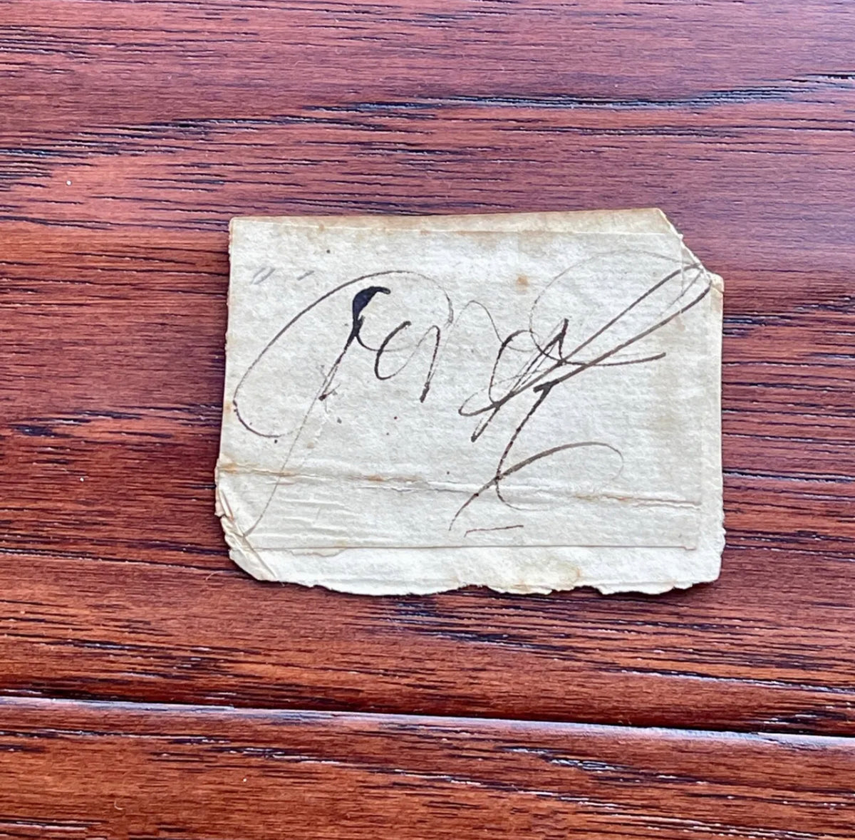 KING GEORGE III  * JSA * "Mad" AUTOGRAPH Cut Signature SIGNED