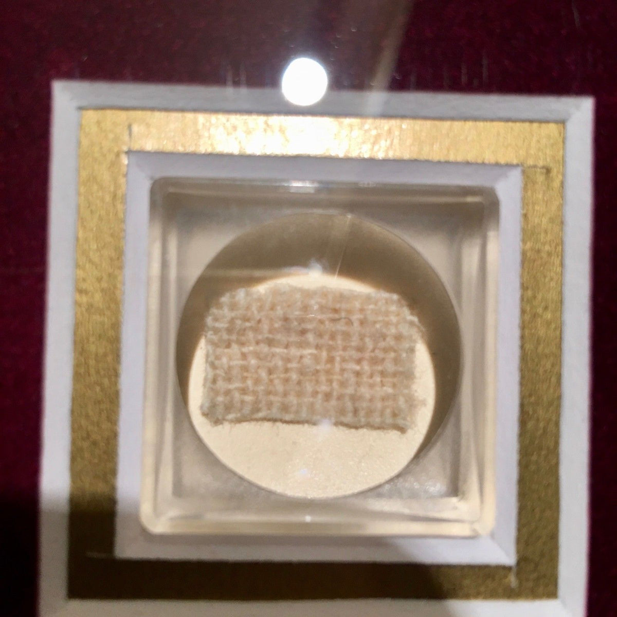 ABRAHAM LINCOLN * Genuine Assassination DEATHBED BANDAGE Relic * COA