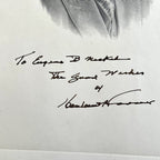 HERBERT HOOVER * JSA * Signed 11x14 Engraving Autograph Official BEP Portrait