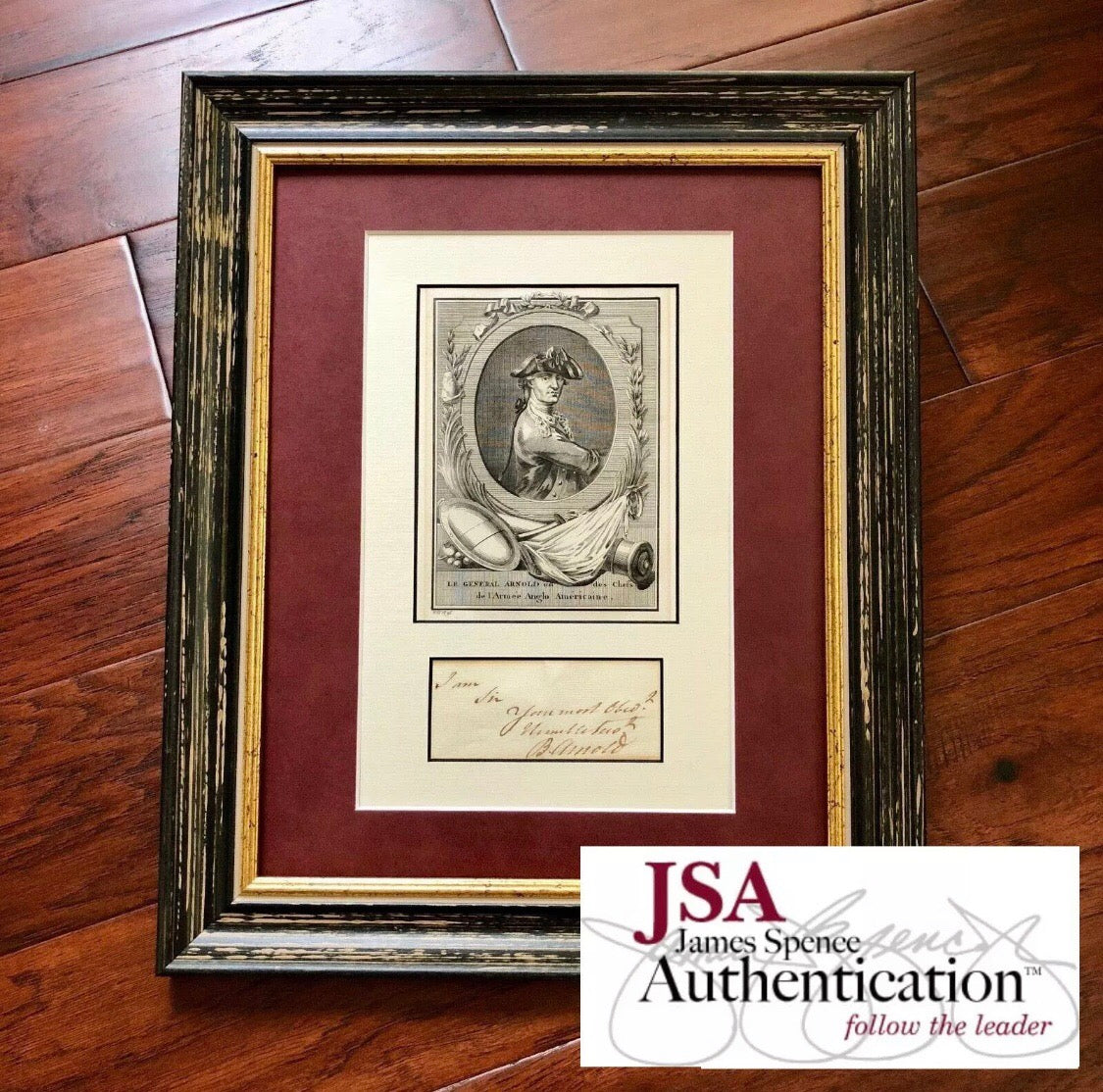BENEDICT ARNOLD * AUTOGRAPH Note Signed * Revolutionary War TRAITOR * TREASON