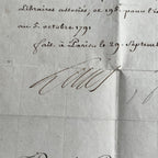 LOUIS XVI * JSA LOA * Beheaded King Signed Excessive Spending Document Autograph