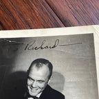 MERCURY 7 * JSA * Gus Grissom Signed Photo Autograph John Glenn