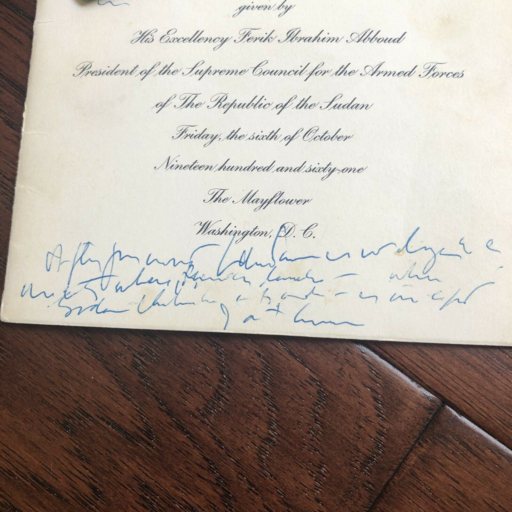 JOHN F KENNEDY * JSA LOA * 4 Pg Handwritten Speech Signed As President Autograph