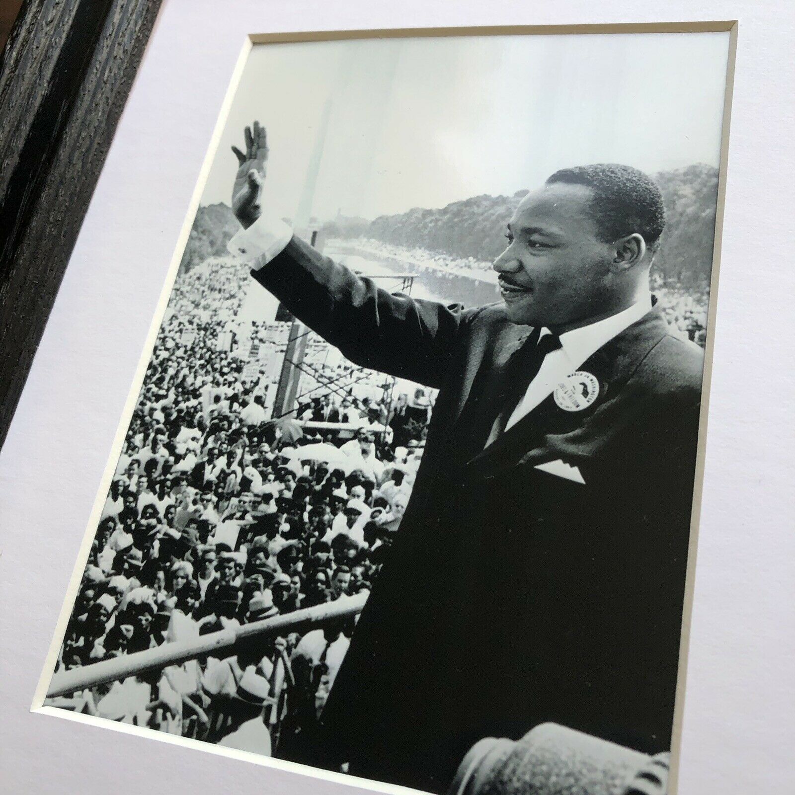 MARTIN LUTHER KING JR * BAS Beckett LOA * Hand Signed 1961 Speech Autograph *