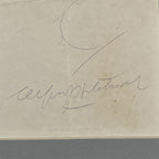 ALFRED HITCHCOCK * Autograph Sketch Signed Self-Portrait Drawing Caricature JSA