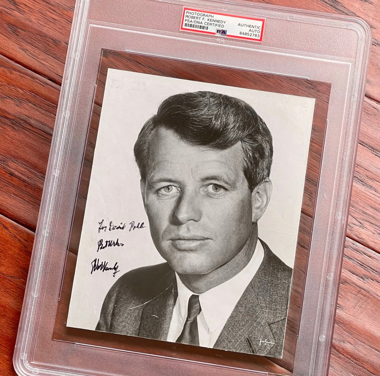 ROBERT F. KENNEDY * PSA * AUTOGRAPH Attorney General Photo SIGNED * RFK