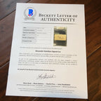 ALEXANDER HAMILTON * BAS Beckett LOA * Autograph Free Frank Signed Slabbed NM 8