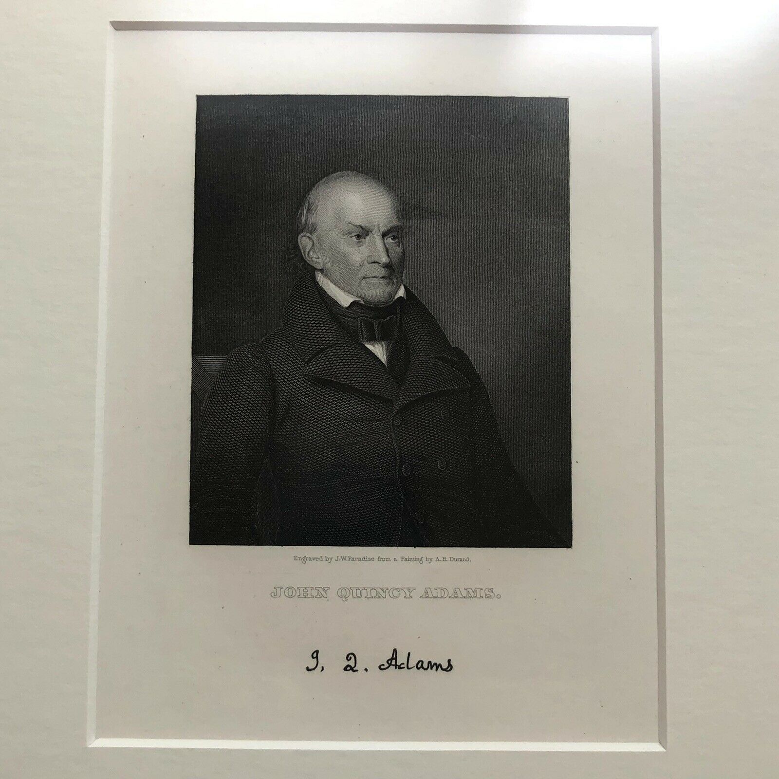 JOHN QUINCY ADAMS * PSA/DNA * Handwritten Autograph Letter Signed Full Signature